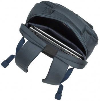 Рюкзак для ноутбука 17.3" Riva 8460 темно-синий полиэстер женский дизайн - фото 1 - id-p226408752
