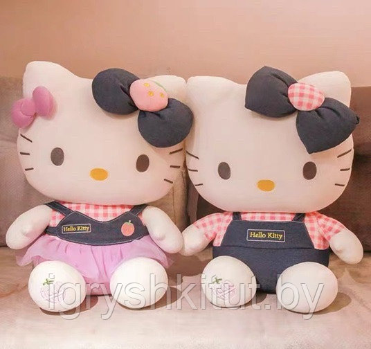 Мягкая игрушка Хэллоу Китти Hello Kitty, 30 см, разные цвета - фото 1 - id-p226411330