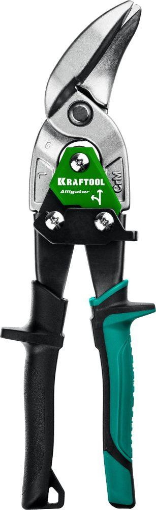 Kraftool Ножницы по металлу, 250мм, левый рез, усиленные, с выносом Alligator (2328-OL) KRAFTOOL - фото 1 - id-p226413896