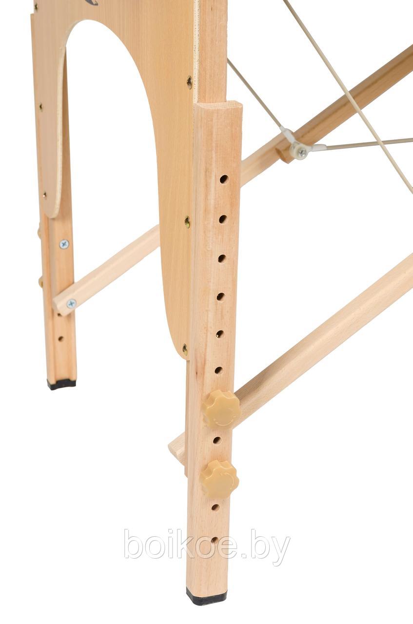 Стол массажный Atlas Sport складной деревянный (70 см, 2 секции, сумка) - фото 6 - id-p226413948
