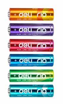 Батарея Deli Rio AAA (4шт) спайка - фото 1 - id-p226413996