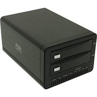 Внешний бокс AgeStar 3U2B3A1-Black (для 2x3.5" SATA HDD USB3.0)