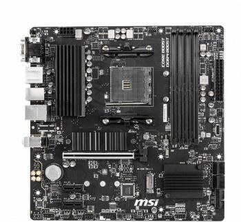 Материнская плата MSI B550M PRO-VDH Soc-AM4 AMD B550 4xDDR4 mATX AC`97 8ch(7.1) GbLAN RAID+VGA+HDMI+DP - фото 1 - id-p226414194