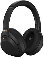 Гарнитура мониторные Sony WH-1000XM4 1.2м черный беспроводные bluetooth оголовье