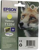 Картридж струйный Epson T1284 C13T12844012 желтый (260стр.) (3.5мл) для Epson S22/SX125