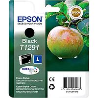 Картридж струйный Epson T1291 C13T12914012 черный (385стр.) (11.2мл) для Epson SX420W/BX305F