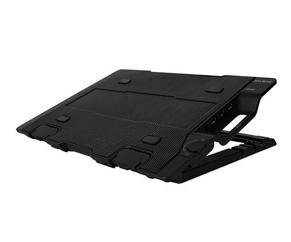 Система охлаждения нотбука Zalman ZM-NS2000 Notebook Cooling Stand, Up to 17 Laptop, 200mm fan, 4 level angle - фото 1 - id-p226414386