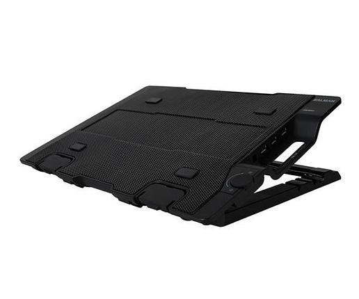 Система охлаждения нотбука Zalman ZM-NS2000 Notebook Cooling Stand, Up to 17” Laptop, 200mm fan, 4 level angle, фото 2