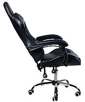 Кресло вибромассажное Calviano ASTI ULTIMATO total black, фото 3