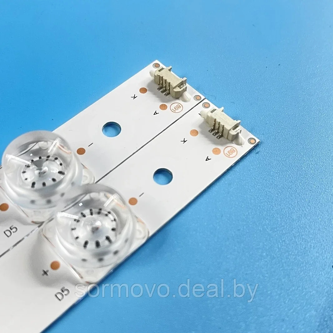 Светодиодная планка для подсветки ЖК панелей LED32D05-ZC26AG-02T (550 мм, 5 линз) - фото 3 - id-p226414474