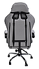 Кресло вибромассажное Calviano ASTI ULTIMATO total black серое, фото 3