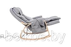 Кресло-качалка массажное Calviano Armonia с подогревом Серый, фото 2