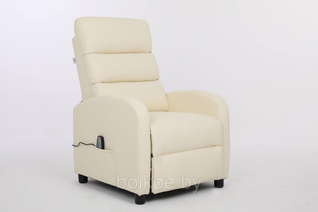 Кресло вибромассажное CALVIANO экокожа - фото 1 - id-p226414866