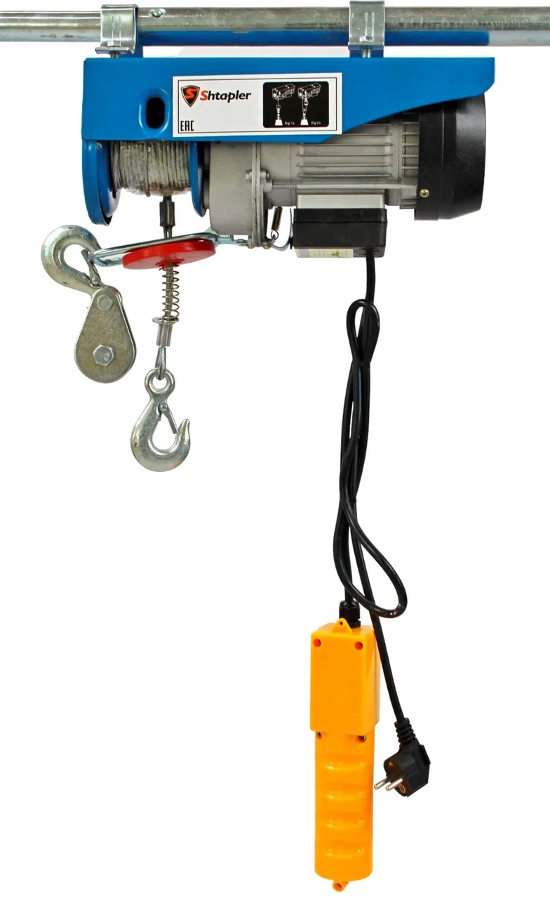 Таль электрическая стационарная Shtapler PA 250/125кг, 6/12м - фото 3 - id-p114879780