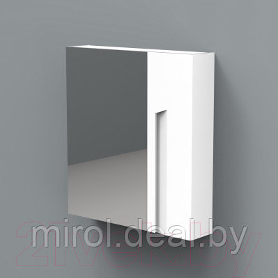 Шкаф с зеркалом для ванной АВН Ливорно 60 / 33.15 - фото 4 - id-p226415220