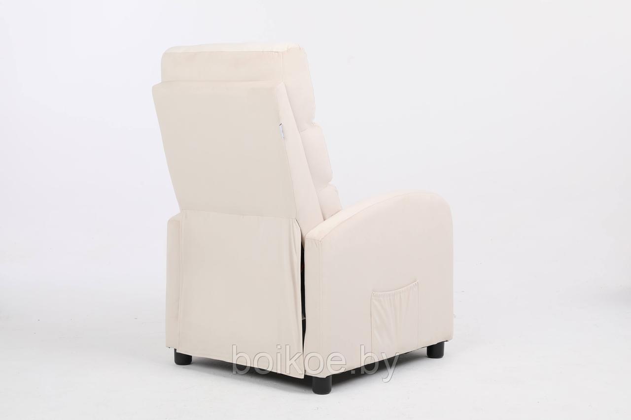 Кресло вибромассажное CALVIANO велюр - фото 3 - id-p226415380