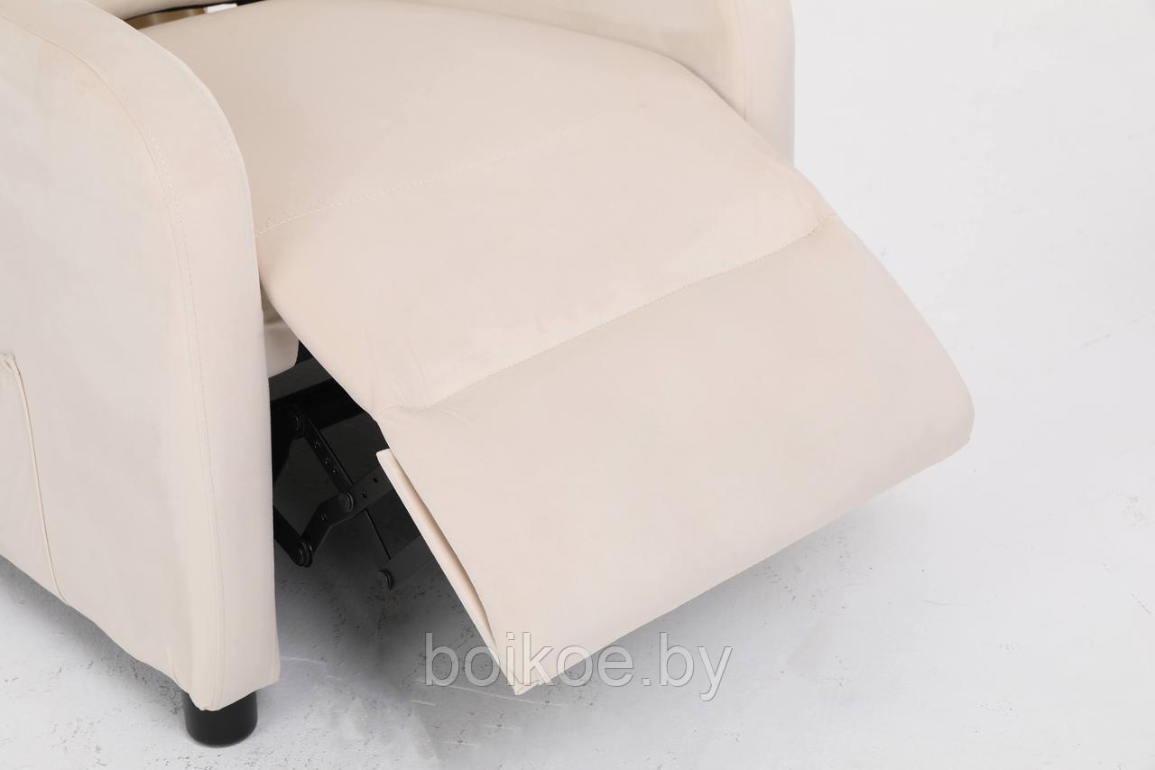 Кресло вибромассажное CALVIANO велюр - фото 8 - id-p226415380