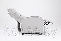 Кресло вибромассажное CALVIANO велюр Серый, фото 3