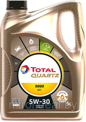 Моторное масло Total Quartz 9000 NFC 5W30 / 213835 - фото 1 - id-p226415713