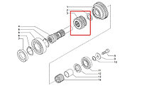 Шестерня КПП БМЕ 1565 МАЗ-МАН