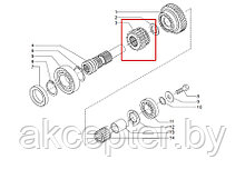 Шестерня КПП БМЕ 1565 МАЗ-МАН