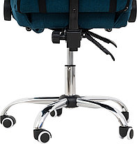 Кресло игровое с массажем и подножкой Calviano AVANTI ULTIMATO с подножкой бирюза, фото 2