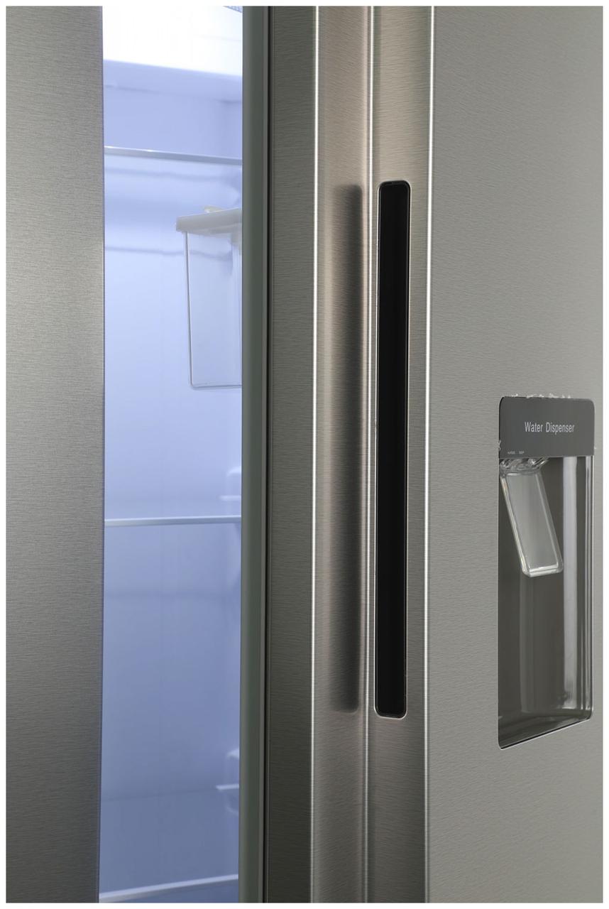 Холодильник Hyundai CS4086FIX (Side by Side) Нерж. сталь - фото 4 - id-p213416340