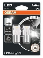 Лампа светодиодная P21/5W OSRAM LEDriving SL 12V 6000K (комплект 2шт) 7528DWP-02B