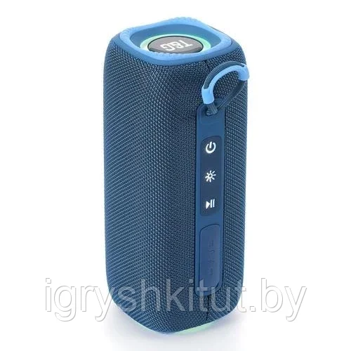 Беспроводная портативная Bluetooth колонка TG654 с RGB ПОДСВЕТКОЙ, speakerphone, радио, blue - фото 2 - id-p226420180