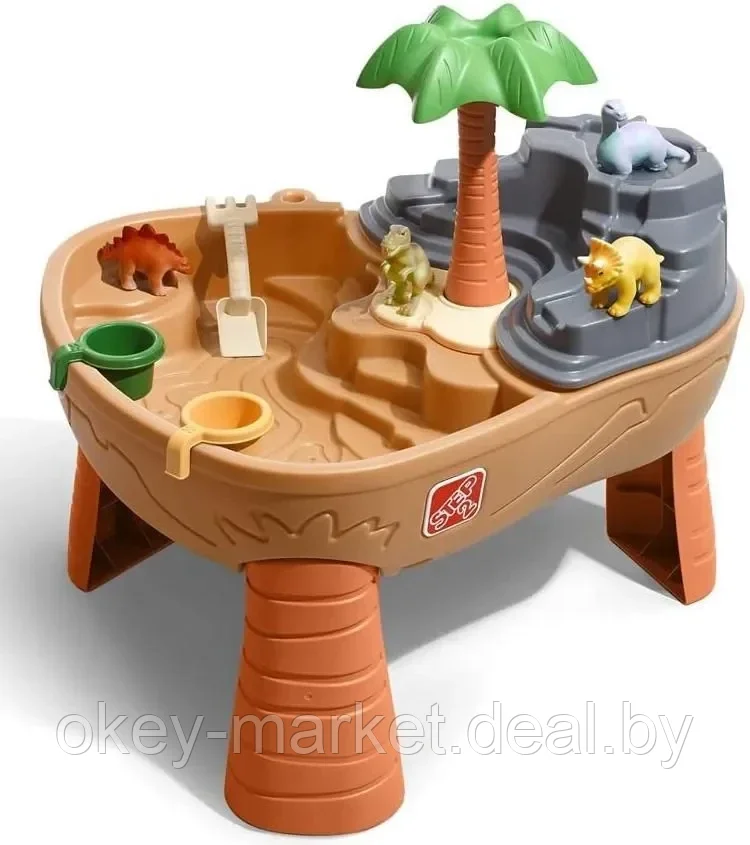 Столик для игр с песком и водой Step2 «Дино» 874500 - фото 7 - id-p81341247