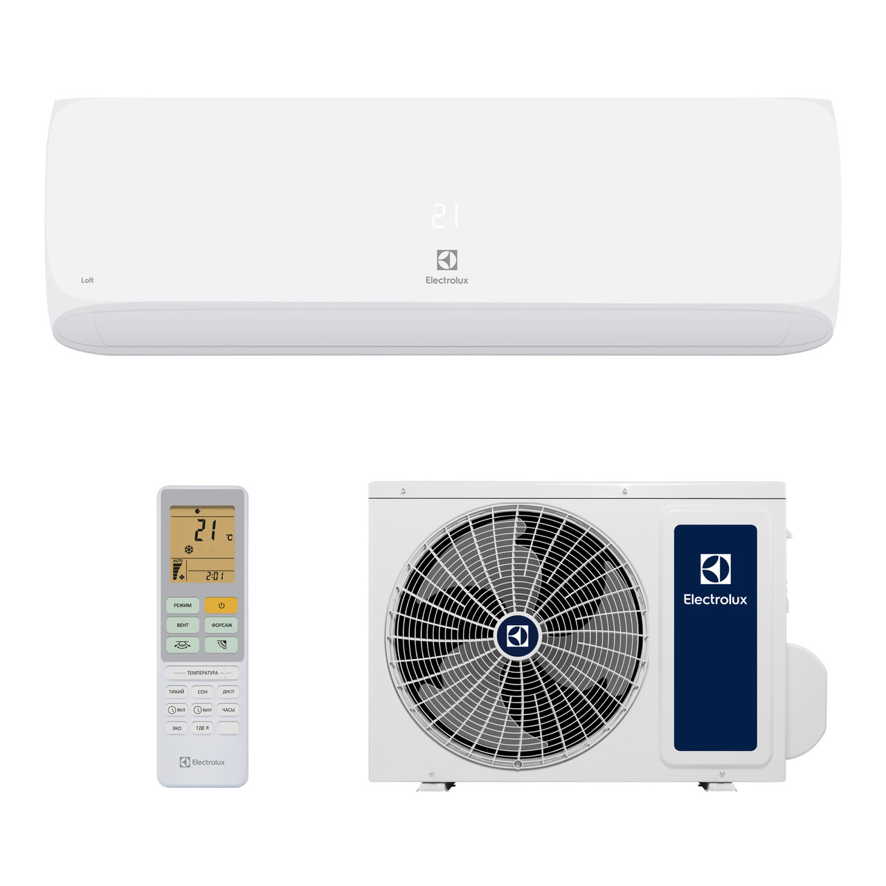 Сплит-система Electrolux Loft EACS-12HAL/N3 - фото 3 - id-p226420398