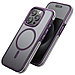 Чехол AS5 для iP15 Pro Max магнитный противоударный пурпурный Hoco, фото 2