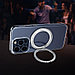 Чехол AS1 для iP15 Pro  Max магнитный с кольцом прозрачный Hoco, фото 4