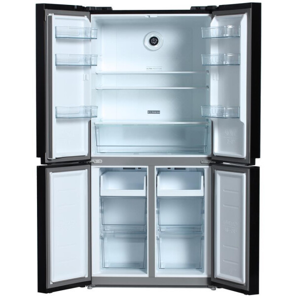 Холодильник Hyundai CM5005F (Side by Side) черное стекло - фото 6 - id-p141881427