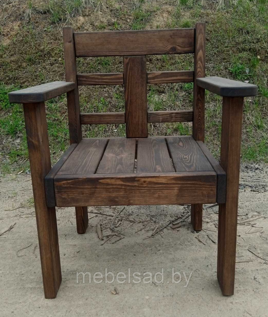 Кресло садовое из массива сосны "Брюгге" - фото 2 - id-p226432519