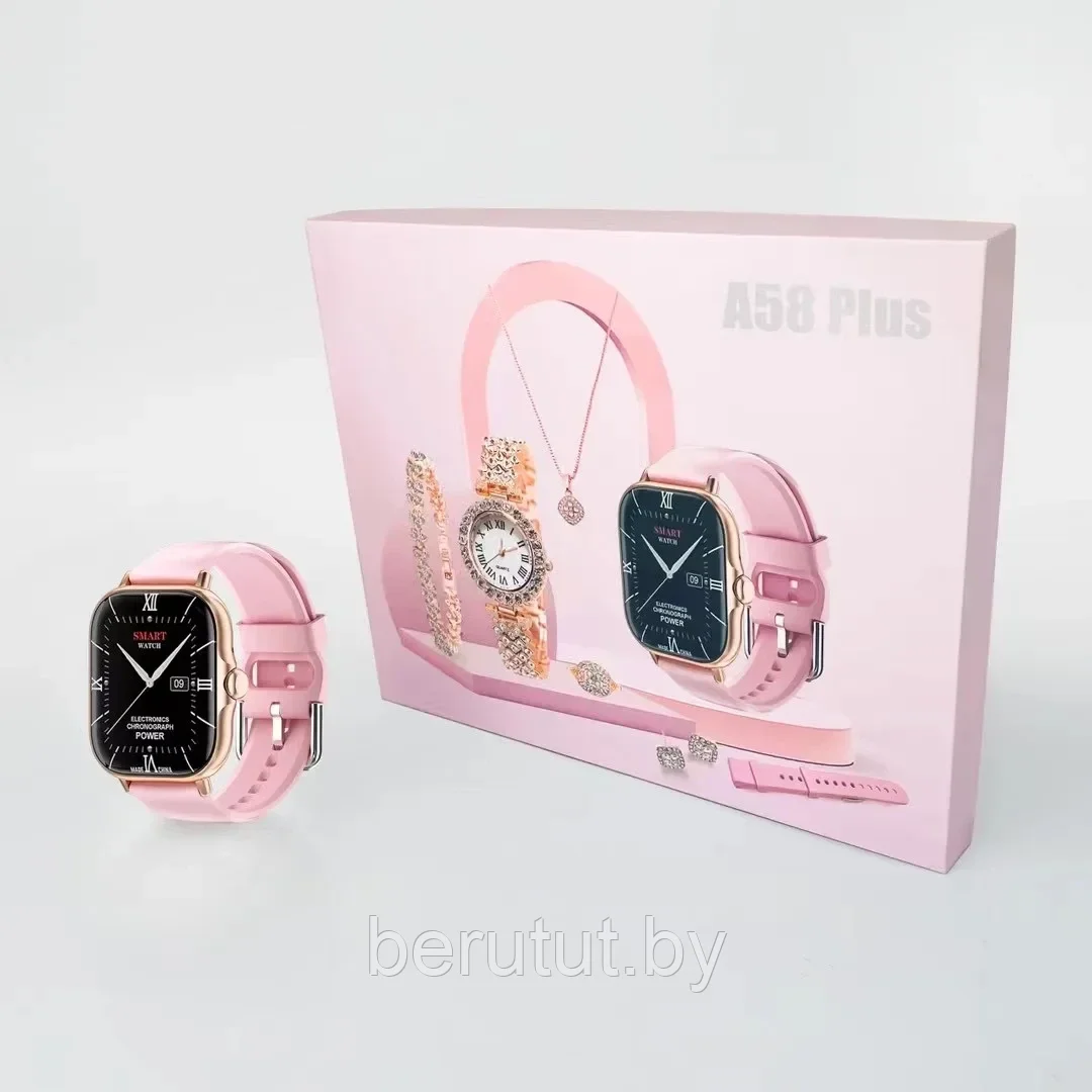 Смарт часы умные Smart Watch A58 Plus 49 мм - фото 6 - id-p226425506
