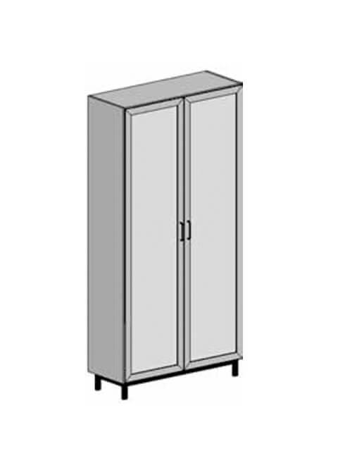 Шкаф для хранения ТШ-201 (830*420*1700), метал.дверь - фото 1 - id-p226443845