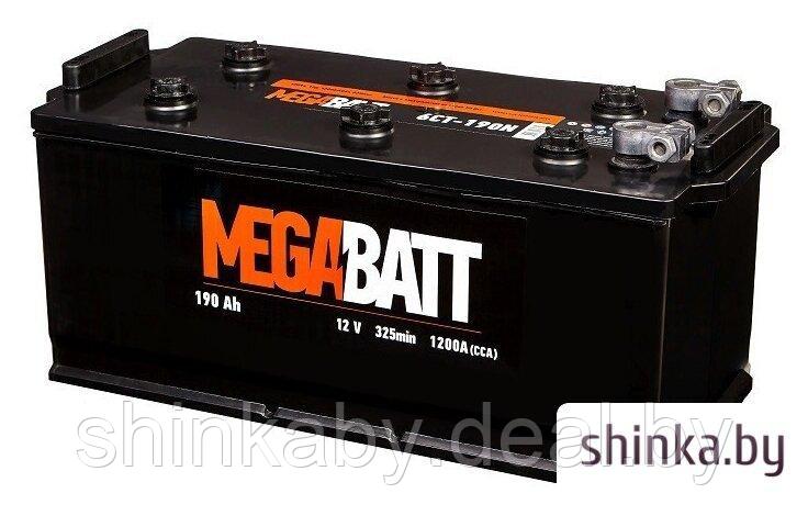 Автомобильный аккумулятор Mega Batt 6CT-190N (190 А·ч) - фото 1 - id-p226444245