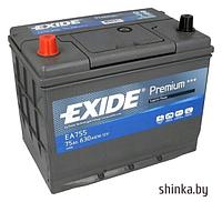 Автомобильный аккумулятор Exide Premium EA755 (75 А/ч)