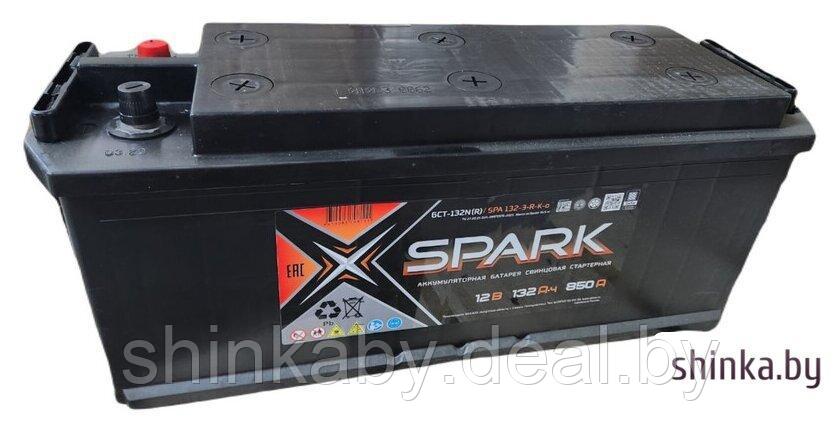 Автомобильный аккумулятор Spark 850A (EN) L+ SPA132-3-R-K-o (132 А·ч) - фото 1 - id-p226444262