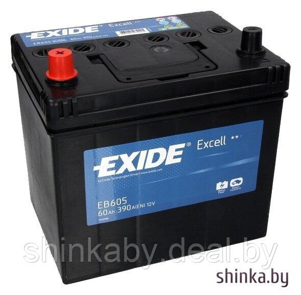 Автомобильный аккумулятор Exide Excell EB605 (60 А/ч) - фото 1 - id-p226444284