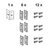 Кронштейны установки модуля инсталляции в профиль (комплект 6 шт)