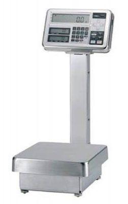 Весы платформенные влагозащищенные VIBRA FS-30K0.1G-i02 (30 кг, 0,1 г, внешняя калибровка) - фото 1 - id-p226439749