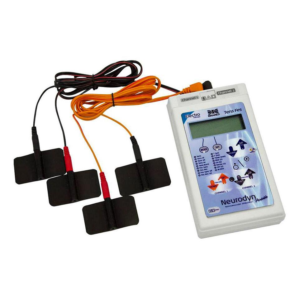 Аппарат для электротерапии и электростимуляции Ibramed Neurodyn Portable TENS FES (2 канала) - фото 1 - id-p226438631