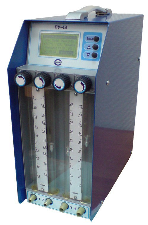Аспиратор ПУ-4Э исп.1 автоматический отбор проб воздуха, паров и аэрозолей, питание от сети, внешнего и - фото 1 - id-p226438653