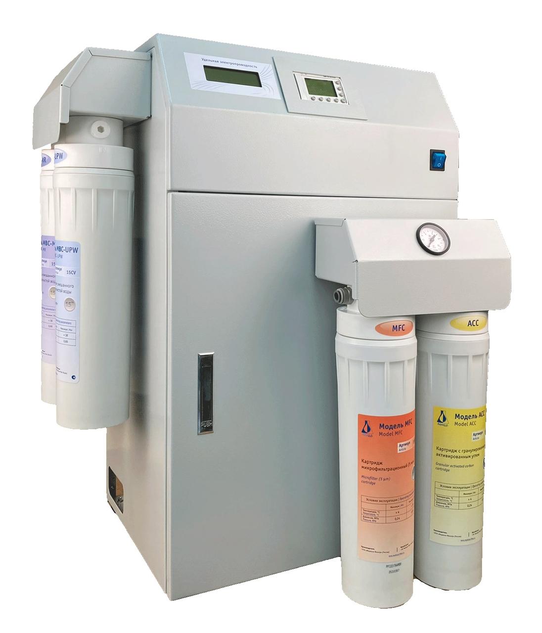 Система очистки Аквалаб AL-4 Plus для получения сверхчистой воды, 24 л/ч, арт. 234I - фото 1 - id-p226439850