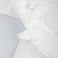 Комплект на выписку лето KinDerLitto «Муслин», 4 предмета, рост 50-56 см, цвет молочный