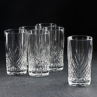 Набор высоких стеклянных стаканов «Зальцбург», 380 мл, 6 шт