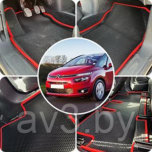 Коврики в салон EVA Citroen C4 Grand Picasso 2  2013-  (3D) / Ситроен Ц4 Гранд Пикассо