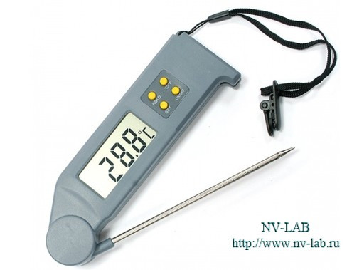 Термометр электронный KL-9816 со складным щупом - фото 1 - id-p226443172